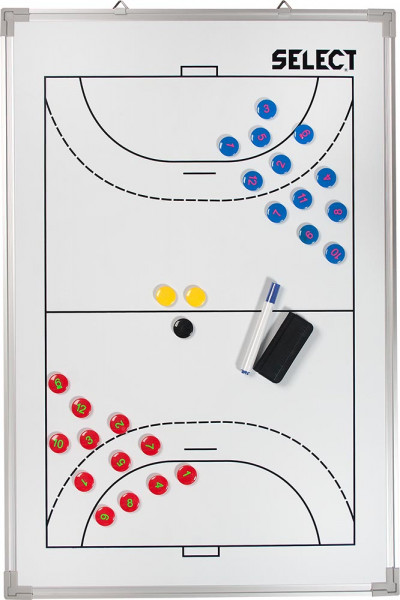 SELECT Taktiktafel Handball, Gr.90 x 60 cm,