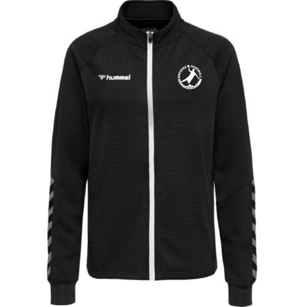 Hummel hmlAUTHENTIC POLY ZIP JACKET WOMAN Bregenz Handball schwarz
