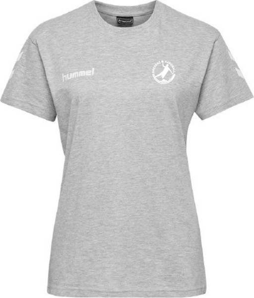Hummel HMLGO Cotton T-Shirt WOMAN Bregenz Handball grau